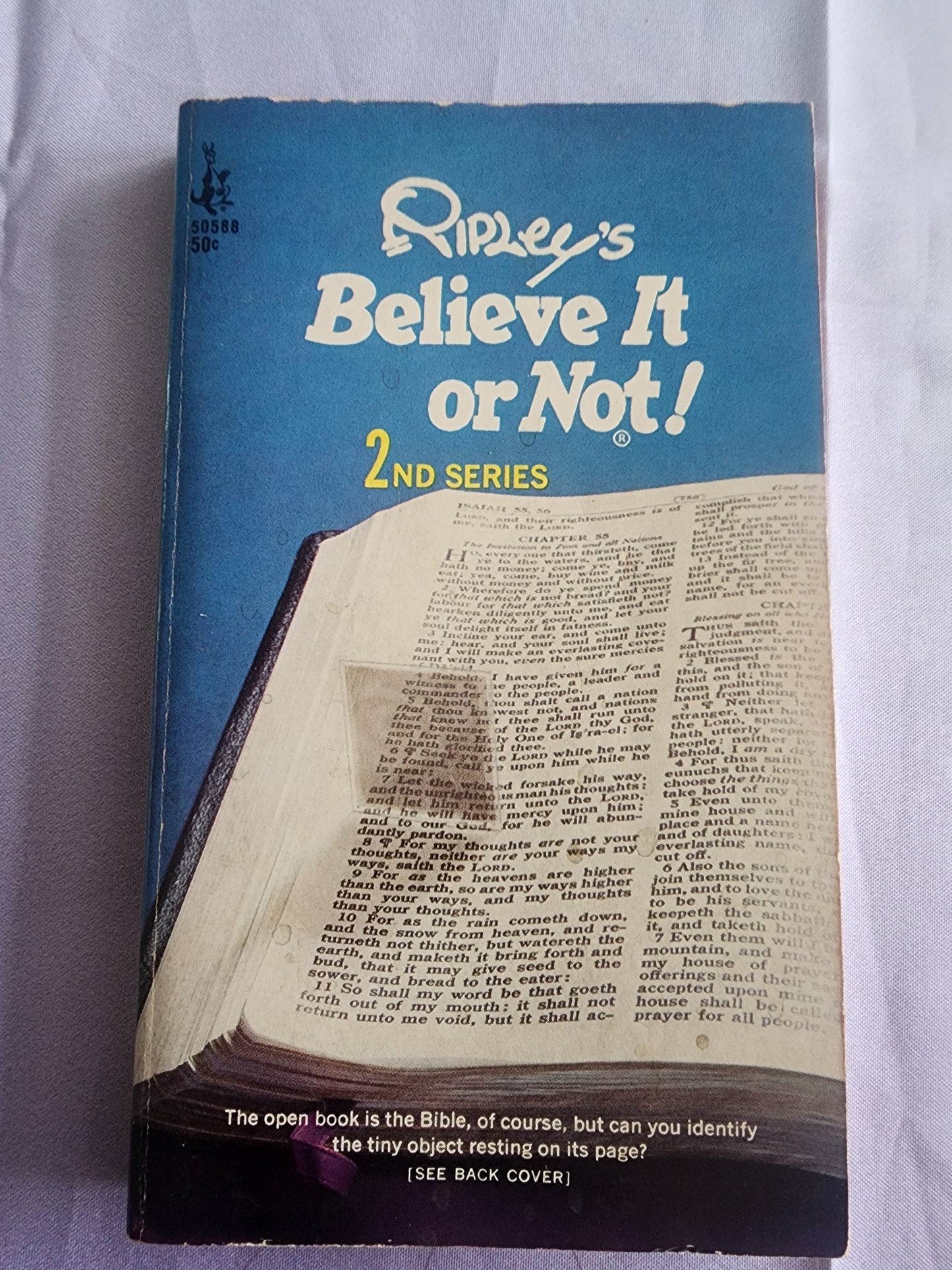 1968 RIPLEY'S BELIEVE IT Or NOT 2nd Series.  Pocket Paperback