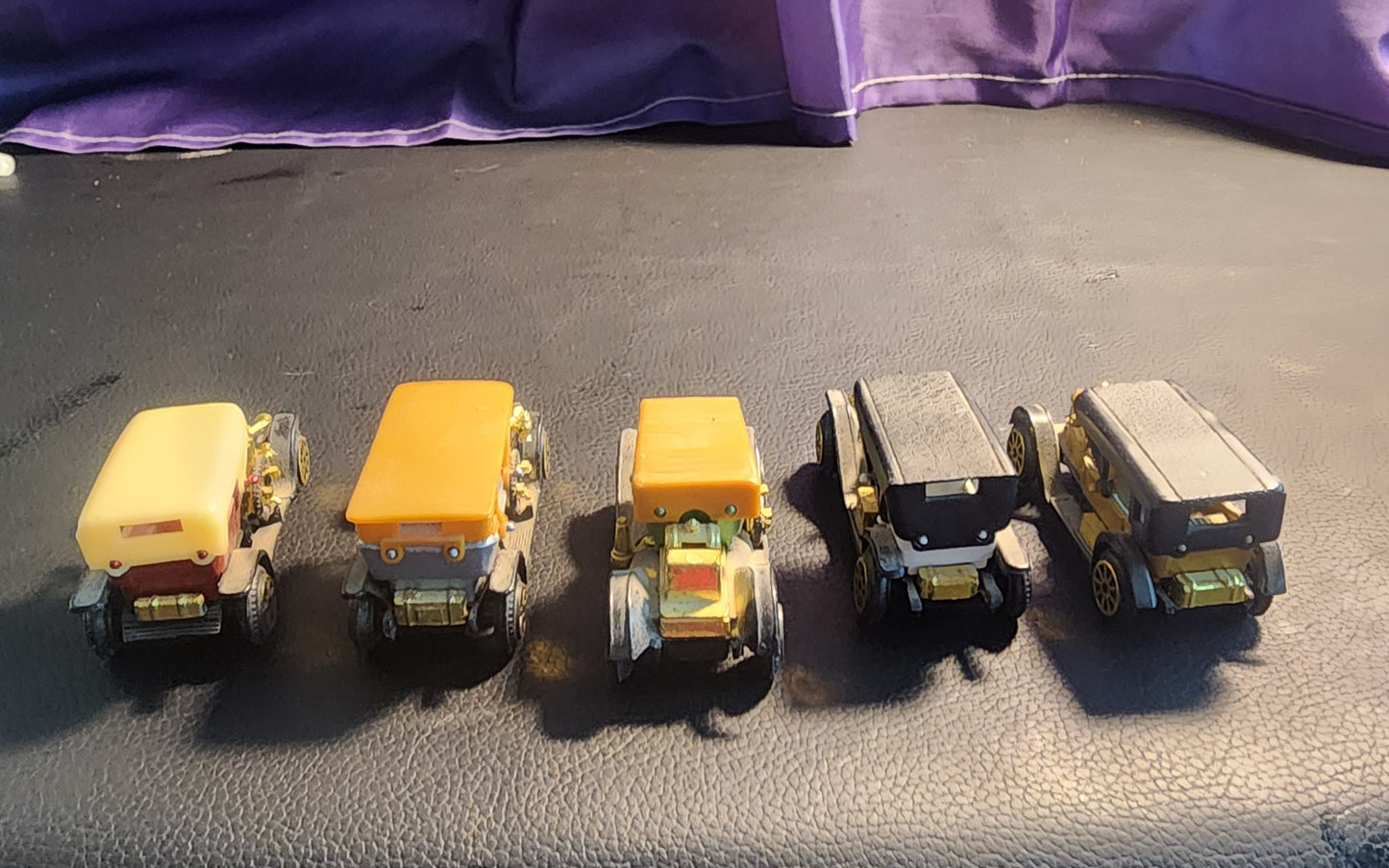 Red Rolls Royce Silver Ghost 1906 Made In Hong Kong Diecast No.302 ,304 ,305,306