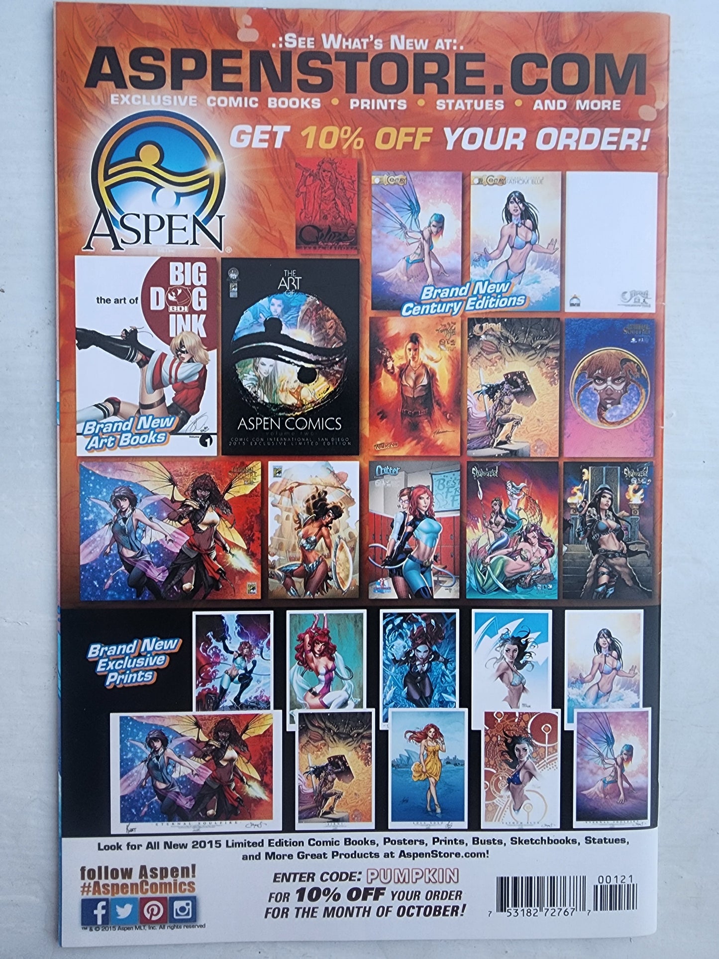 Aspen Comic Legend of Oz Wicked West Ongoing #1 2015