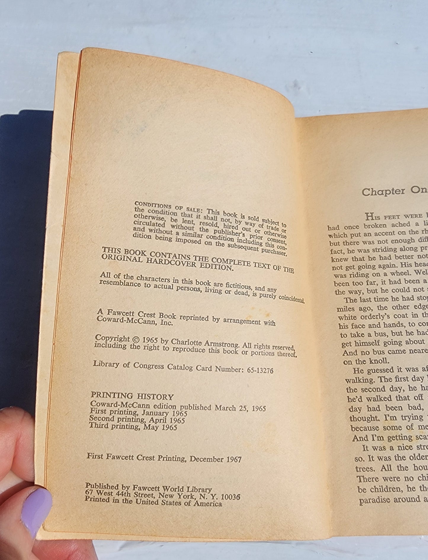THE TURRET ROOM by Charlotte Armstrong (1967) Fawcett pb book Murder mystery