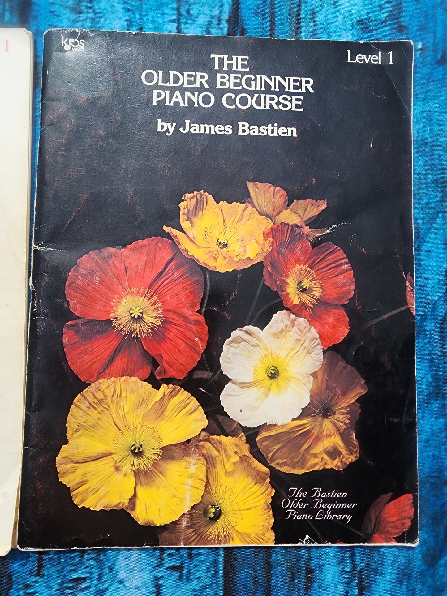 2 Books Musicianship & The Older Beginner Piano Course by James Bastien  (Level 1)