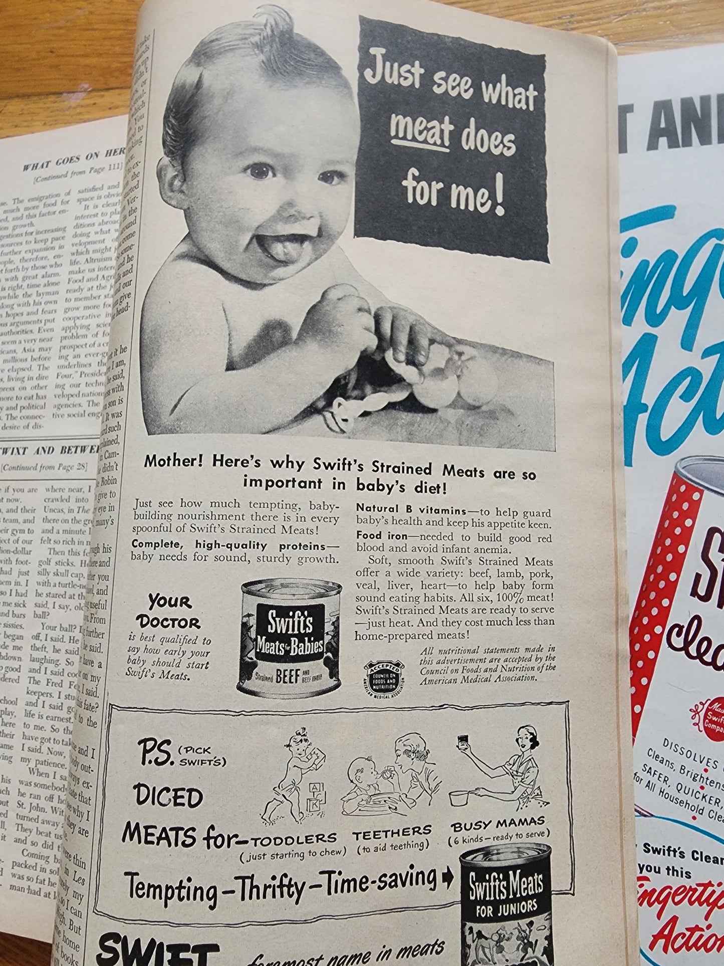 Woman's Day Magazine Tailored Make-Overs October 1949  great vintage ads