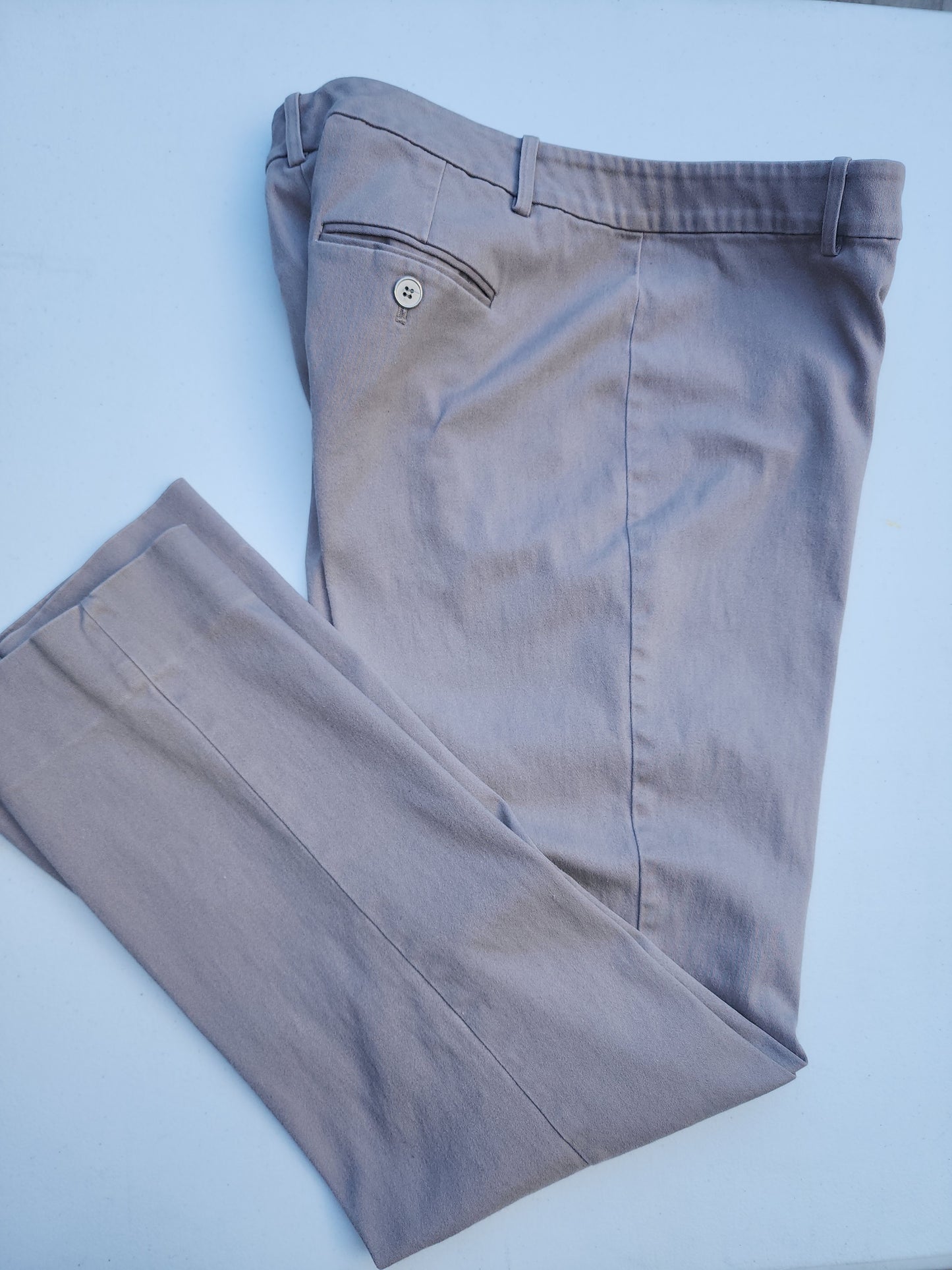 Women's Tan Pants Peck & Peck size 8