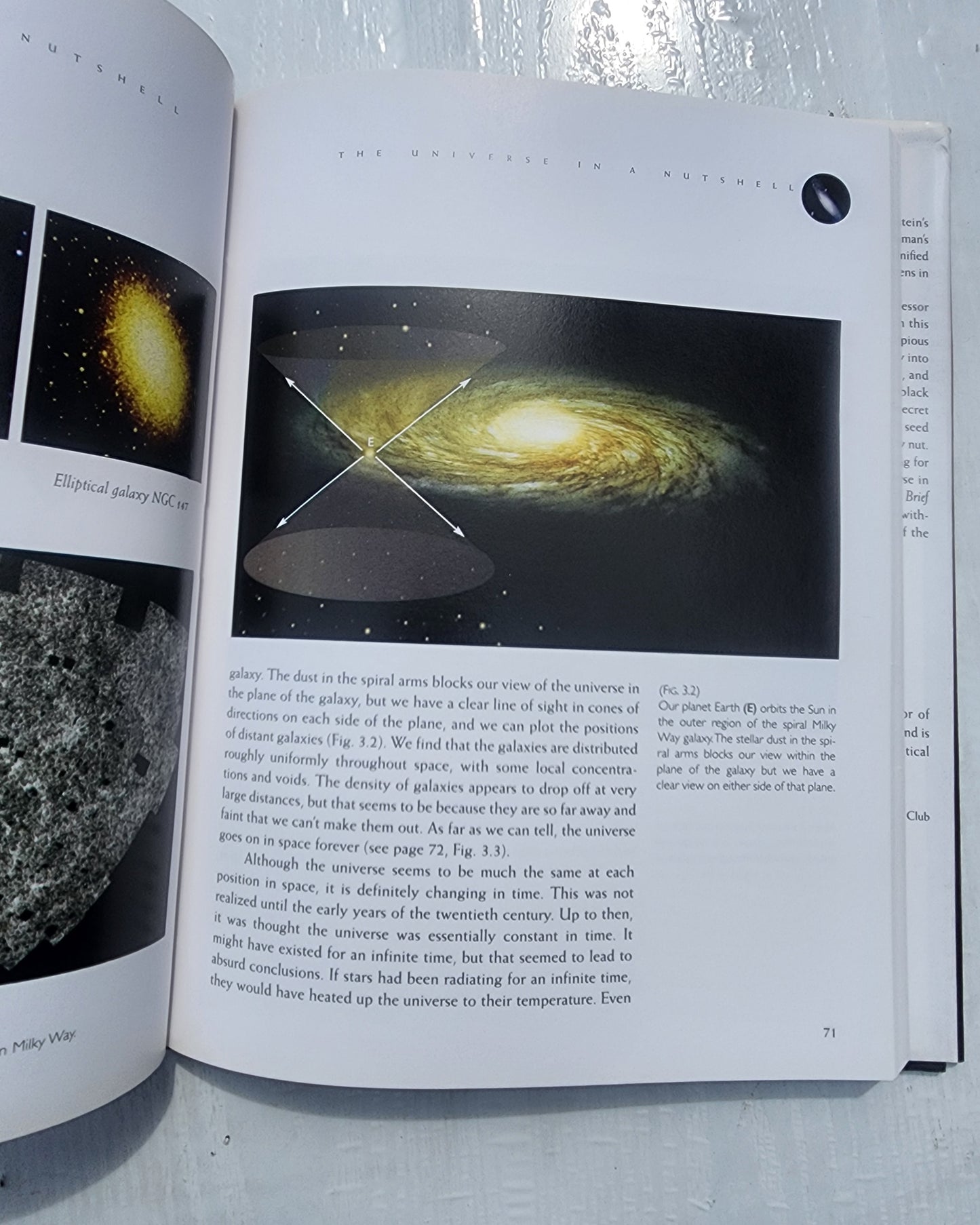 The Universe in a Nutshell Hardcover Book by Stephen Hawking 2001