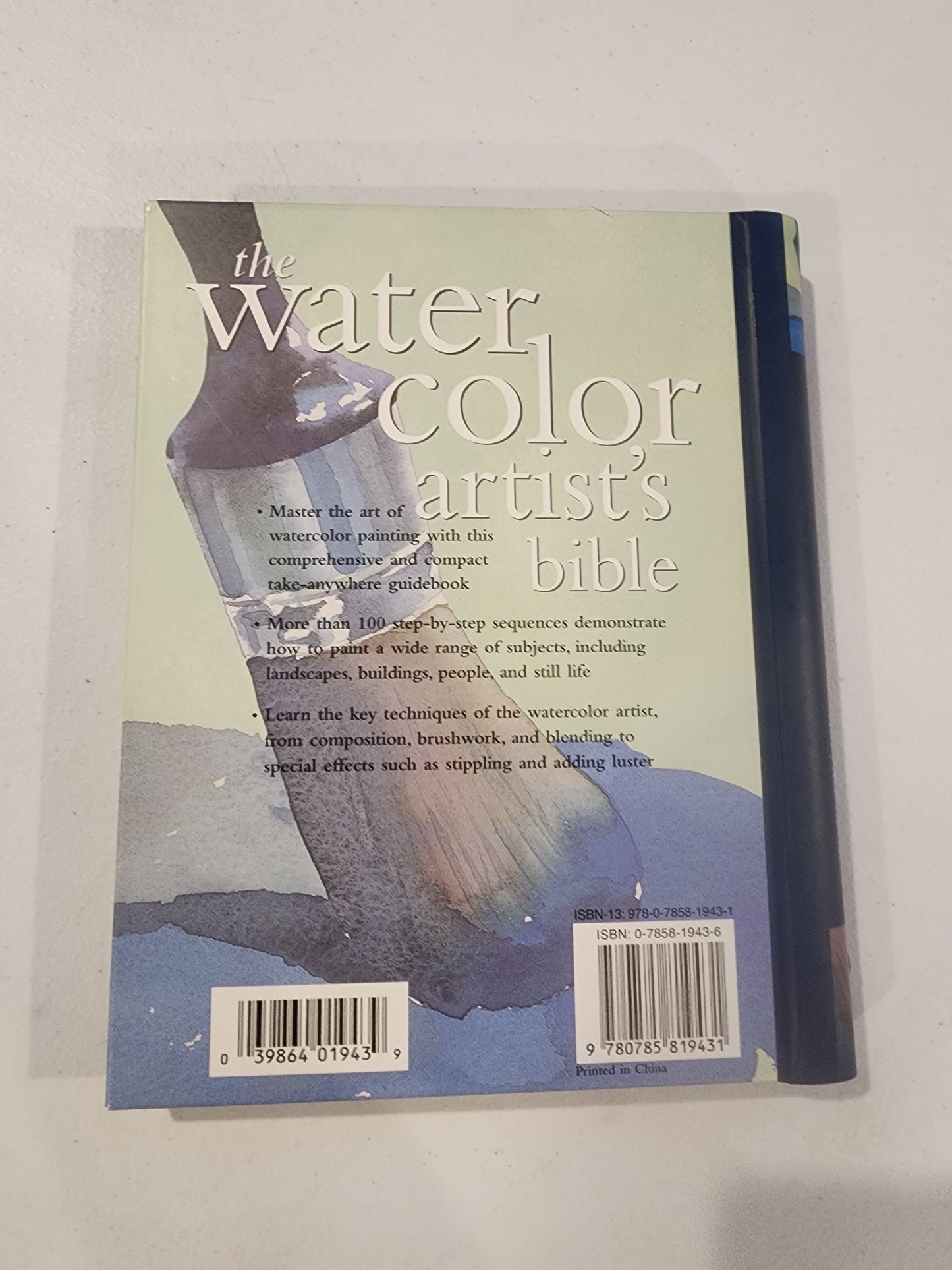 Artist's Bibles Ser.: The Watercolor Artist's Bible by Marylin Scott (2009,...
