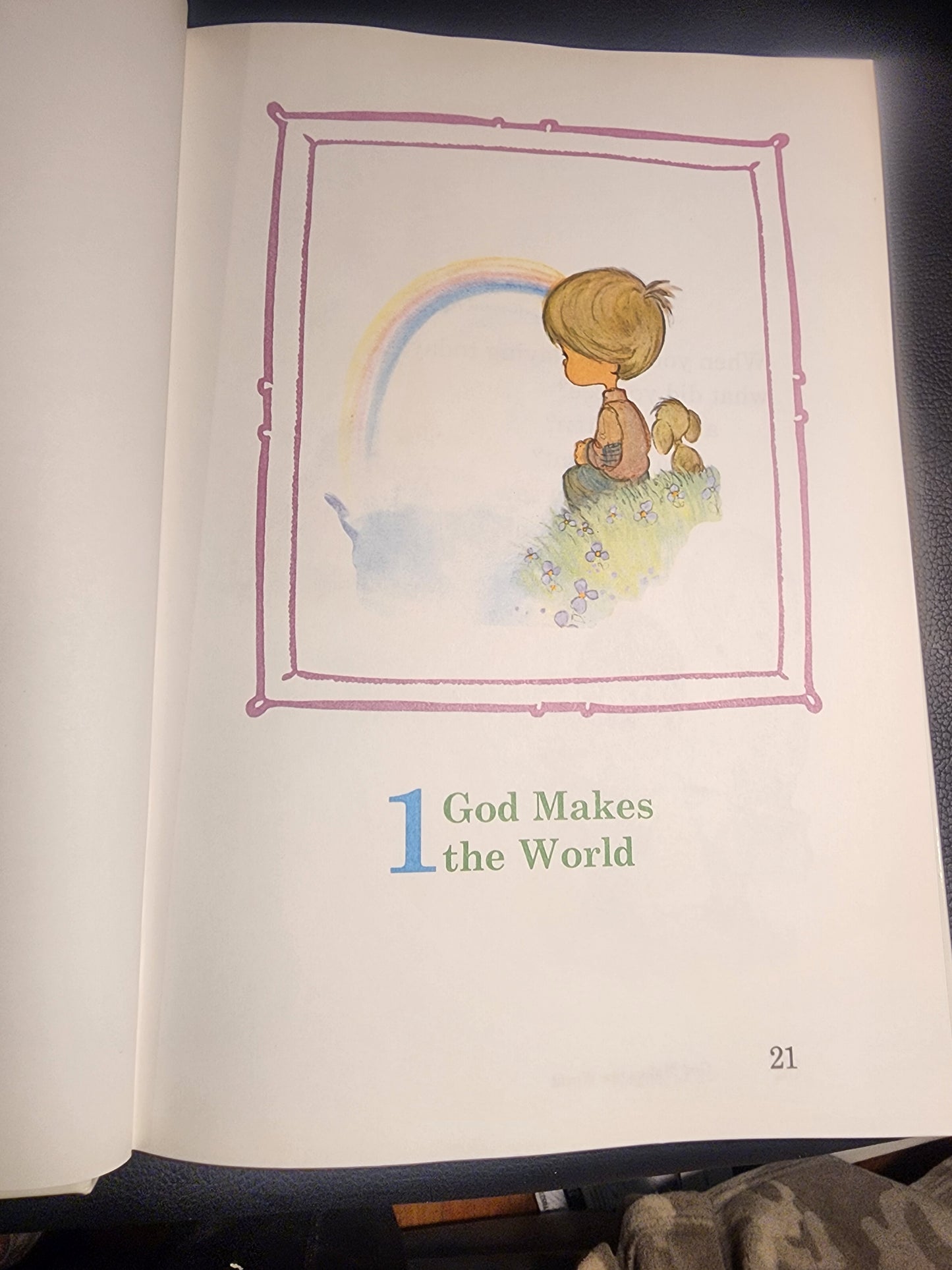 Vintage Precious Moments Stories From The Bible Hardback (1991)