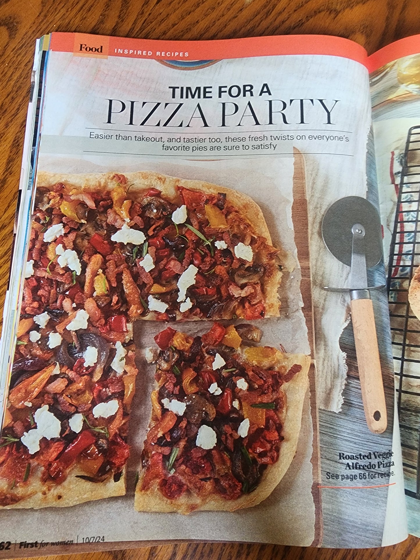 First For Women October 2024 featuring Alison Sweeny. Whole 30's Total body reset