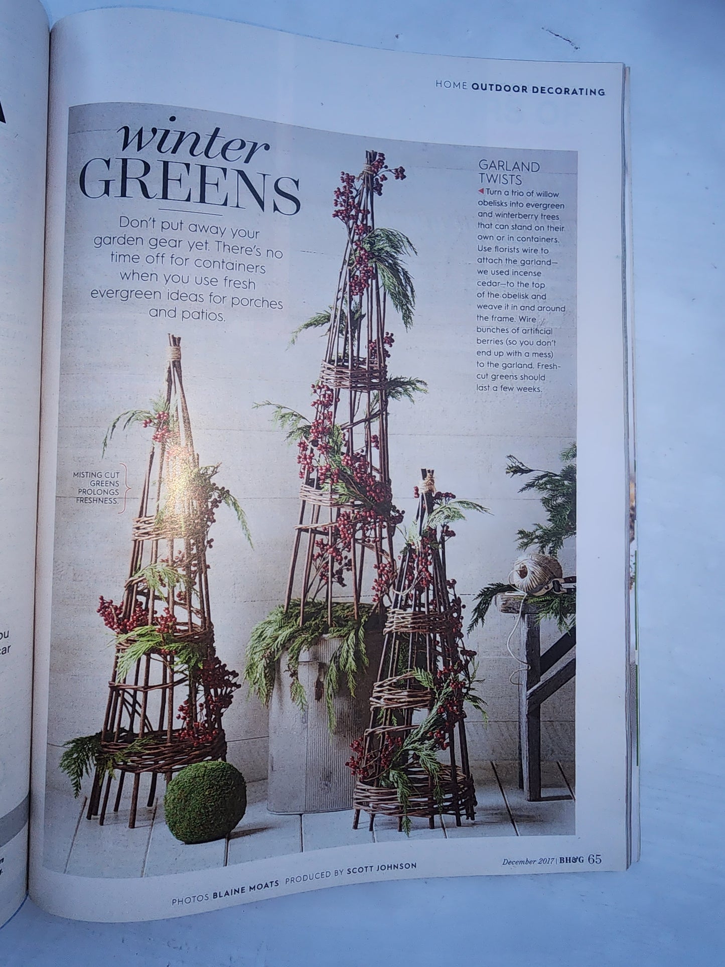 Better Homes & Gardens December 2017 issue! This special "Christmas Classics" edition celebrates 95 years of beloved holiday ideas.