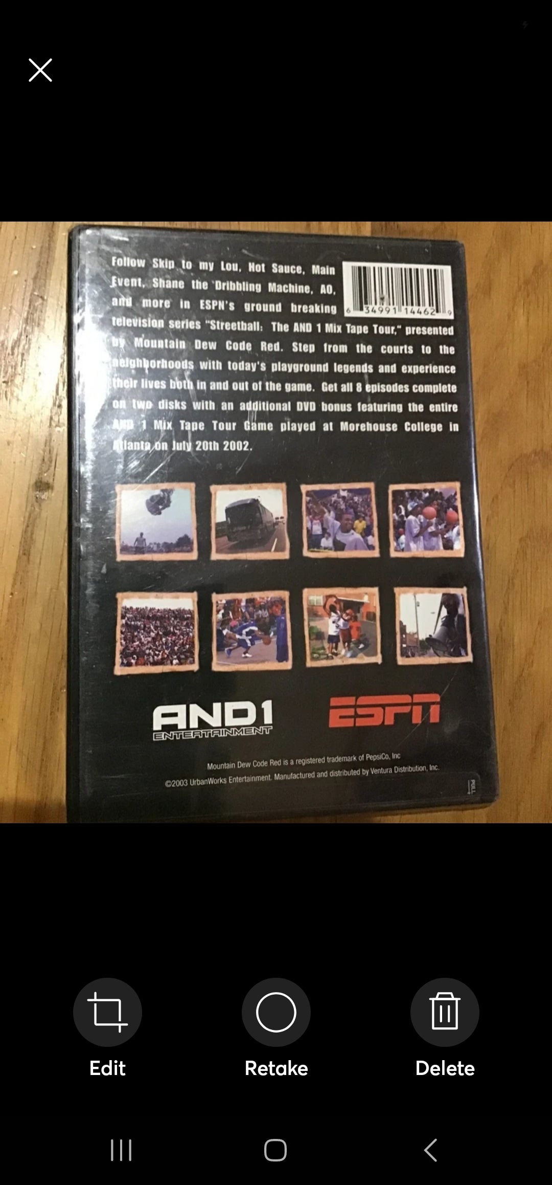 Street Ball The 2002 Atlanta Mix Tape Tour presented by Mountain Dew code red