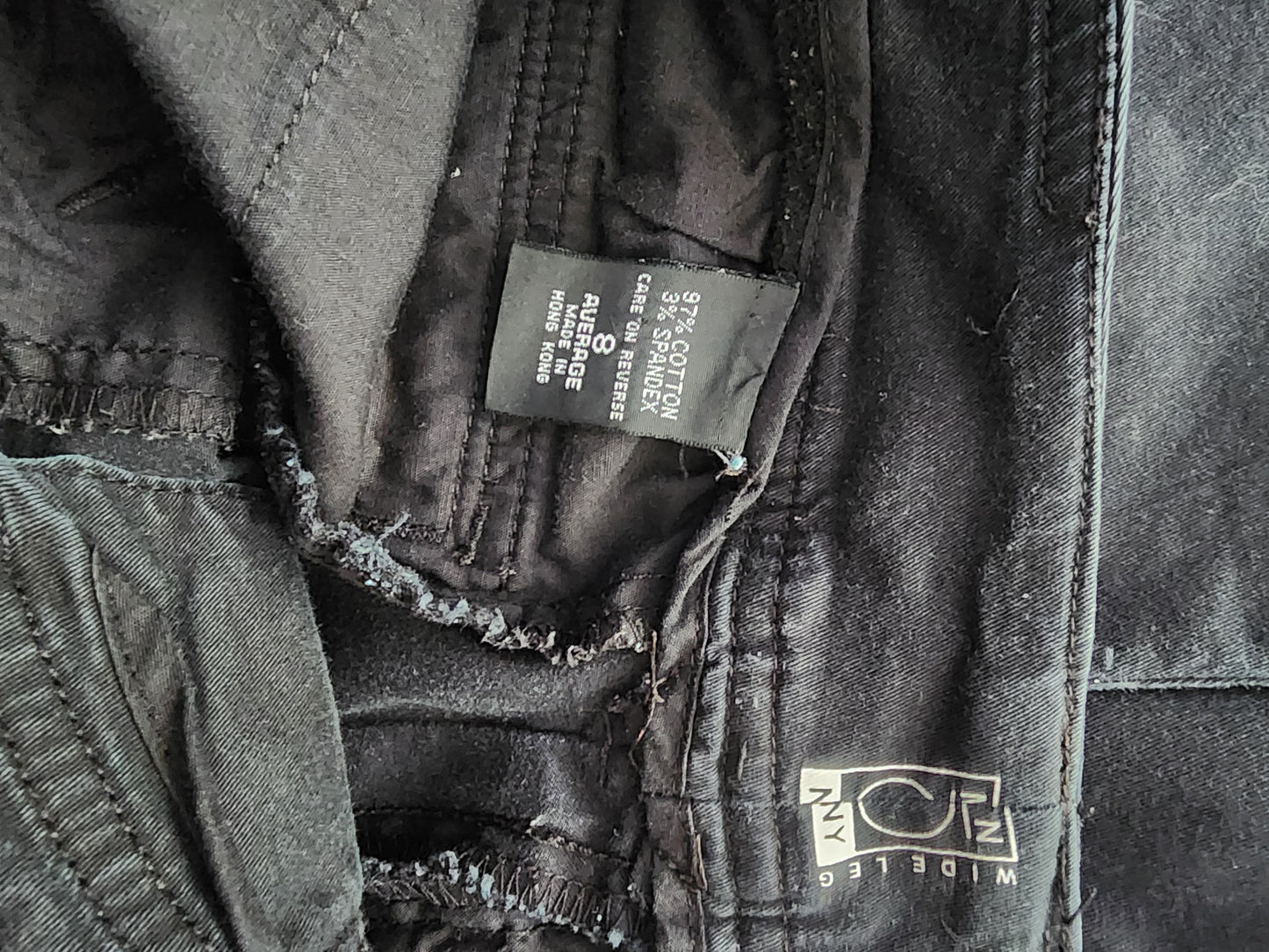 NY Black casual Pants size 8