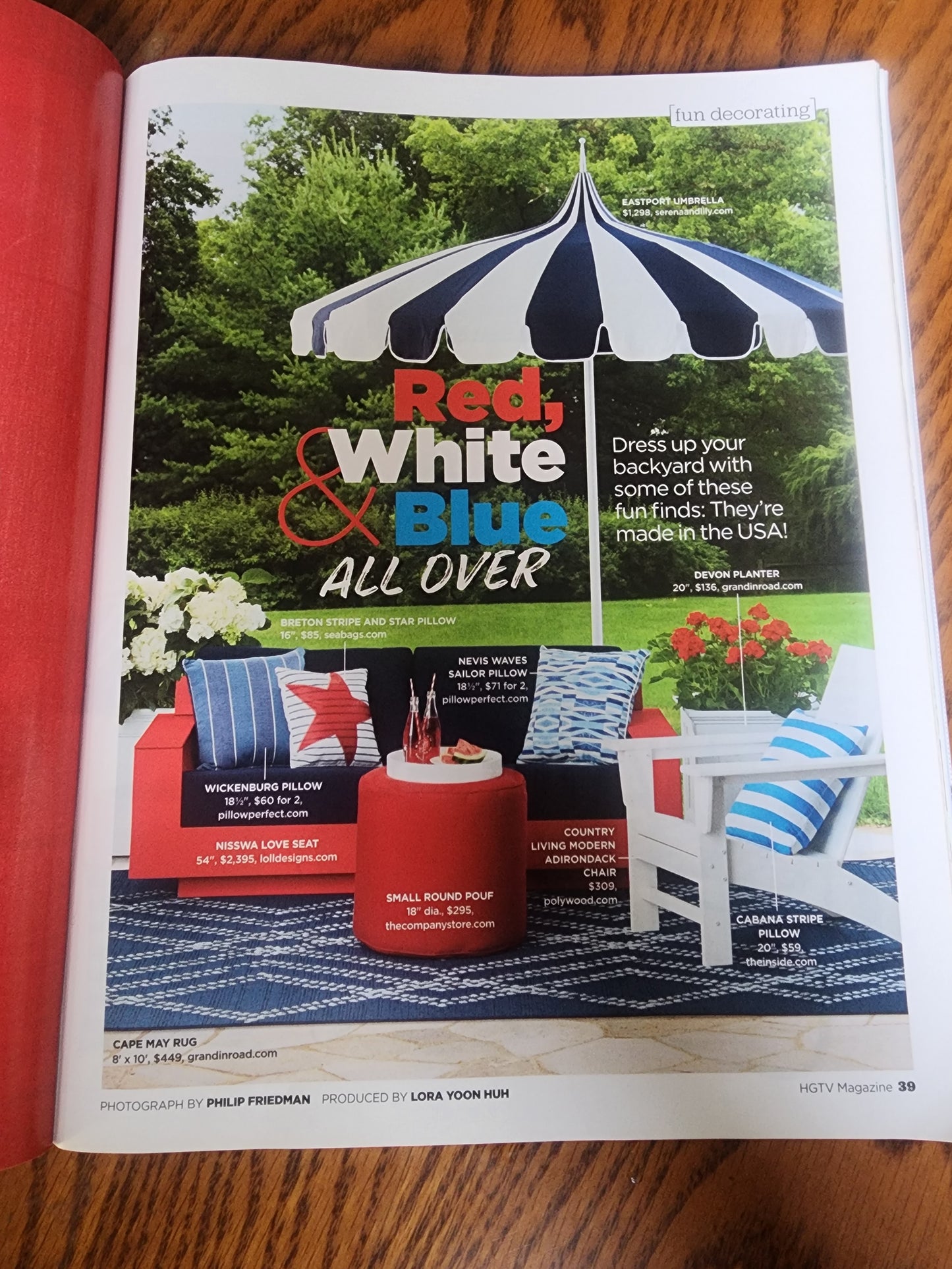 HGTV MAGAZINE July/August 2023 Ready Set Summer 125 Easy Backyard Upgrades Cool