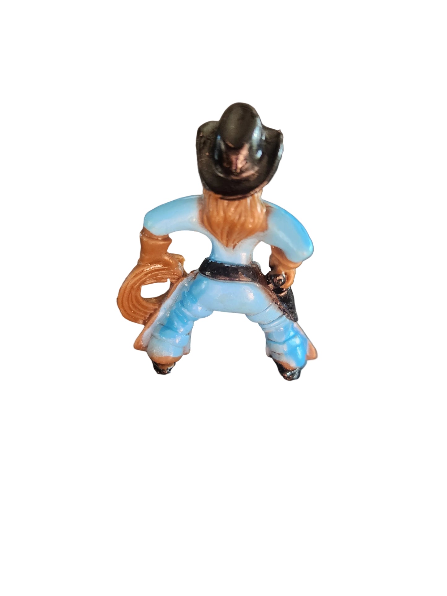 Lincoln Logs Frontiersman,, Cowgirl, 2 Soldier Blue Men, 2 Cowboys 2” Lot of 6