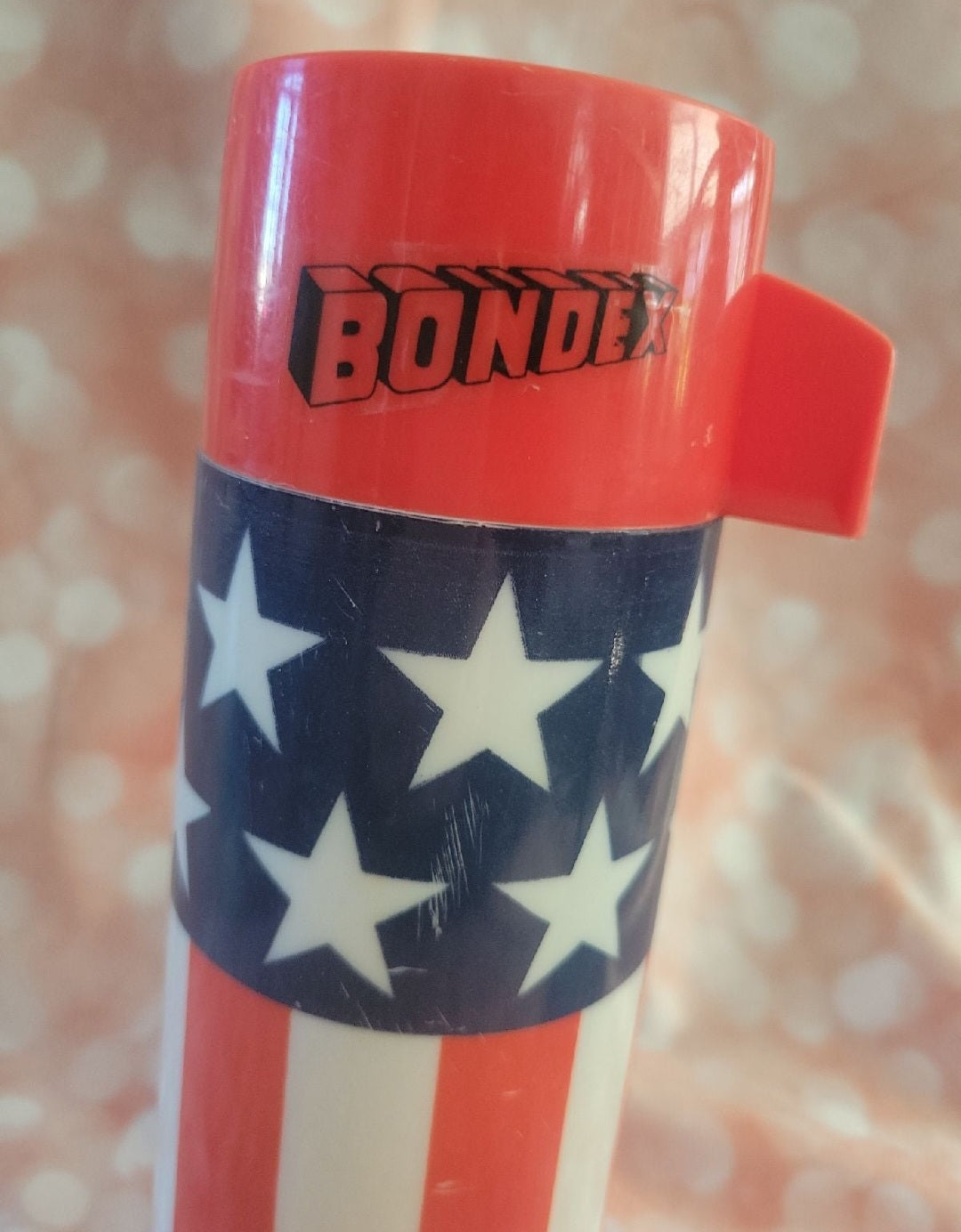 Vintage Aladdin American Flag Bondex Thermos