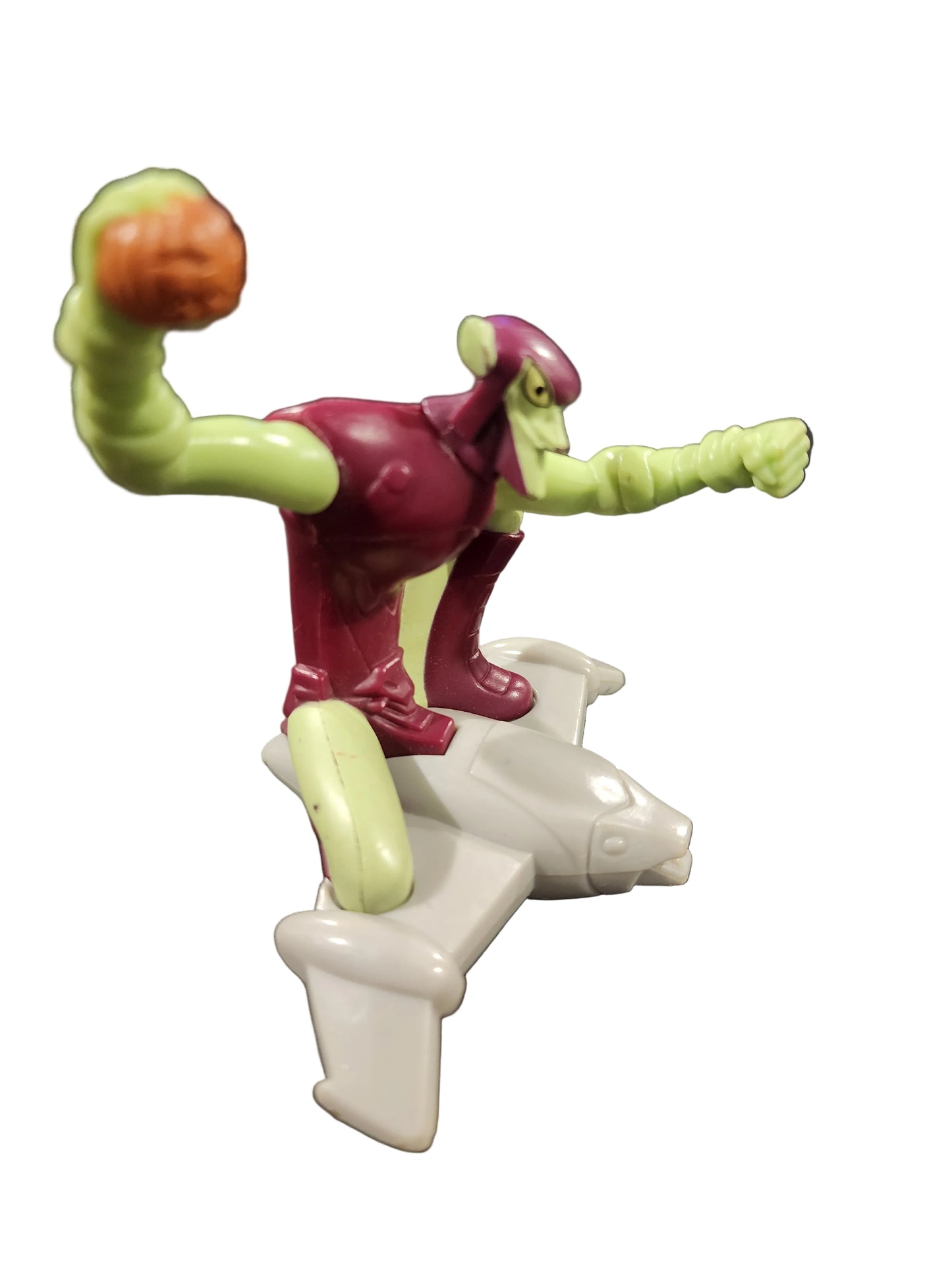 Marvel 2009 Green Goblin From Spiderman, McDonald's Toy, 3.5 X 4 In.
