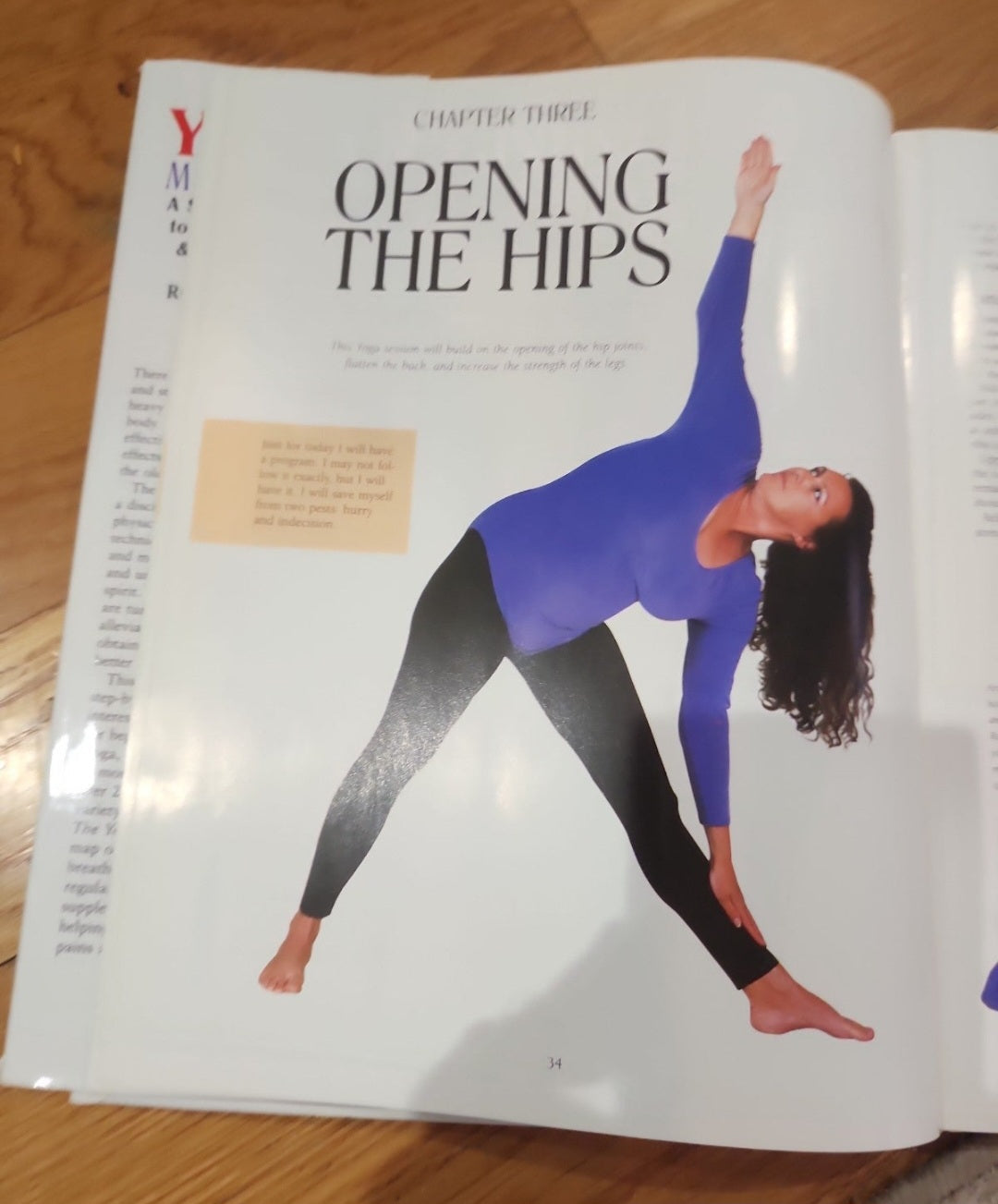 The Yoga Manual by Rosemary Lesser step by step guide