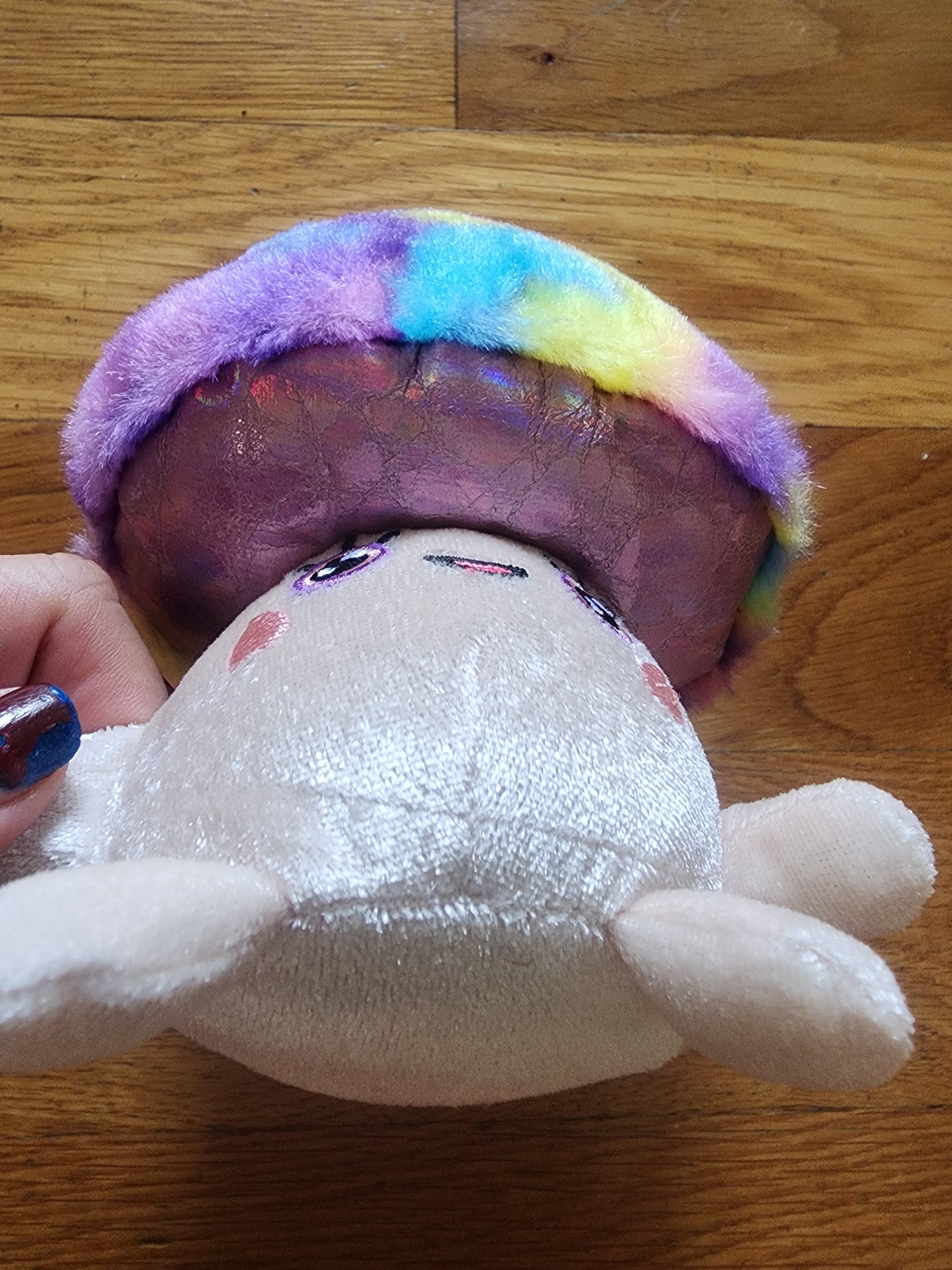 Living On The Veg Maisey Mushroom Plush Russ Kellytoy Fun Guy Series 1 Colorful