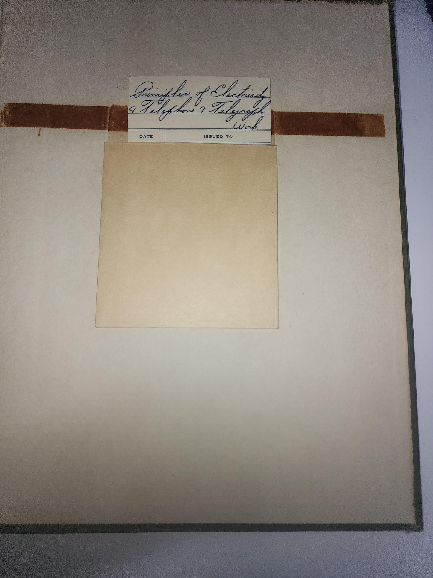 Principles of Electricity applied to Telephone & Telegraph Work 1953 HB textbook