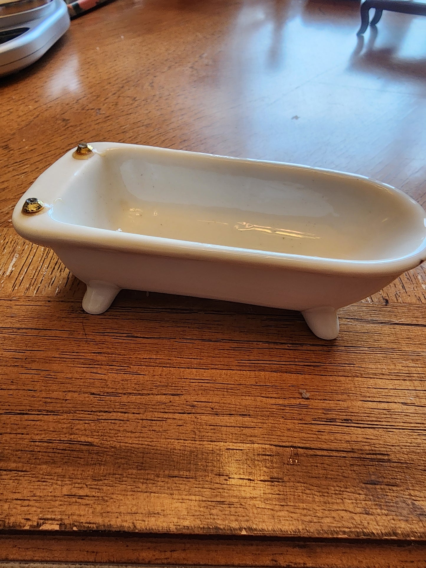 Vintage Porcelain tub and sink for  Doll House