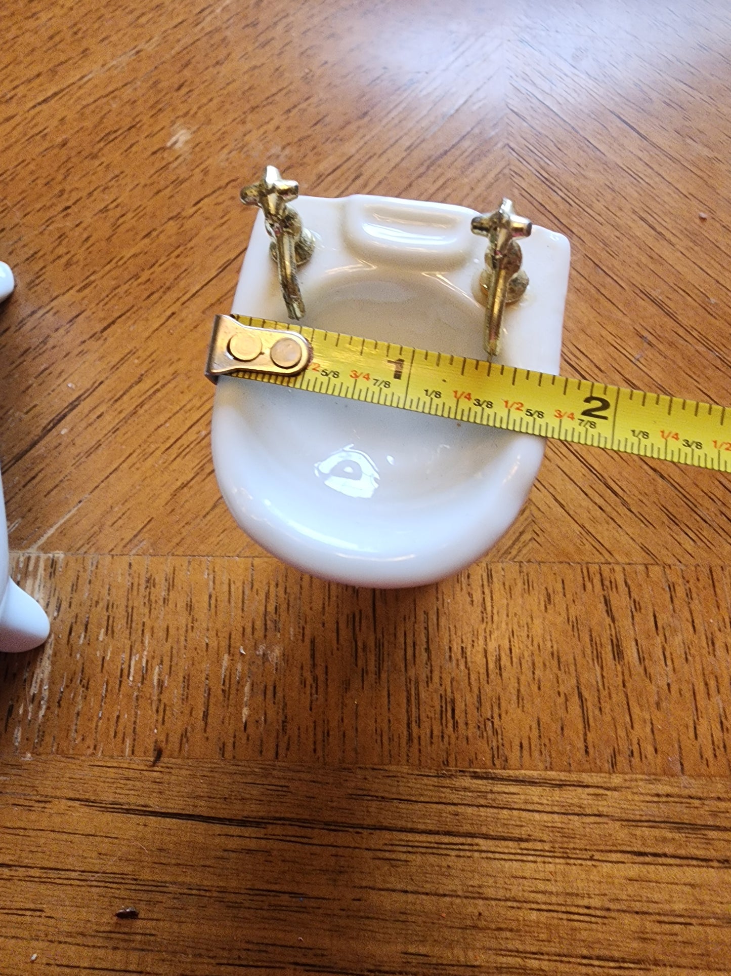 Vintage Porcelain tub and sink for  Doll House