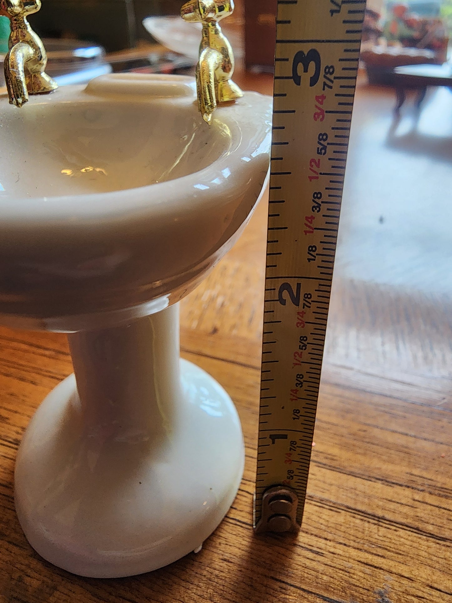 Vintage Porcelain tub and sink for  Doll House