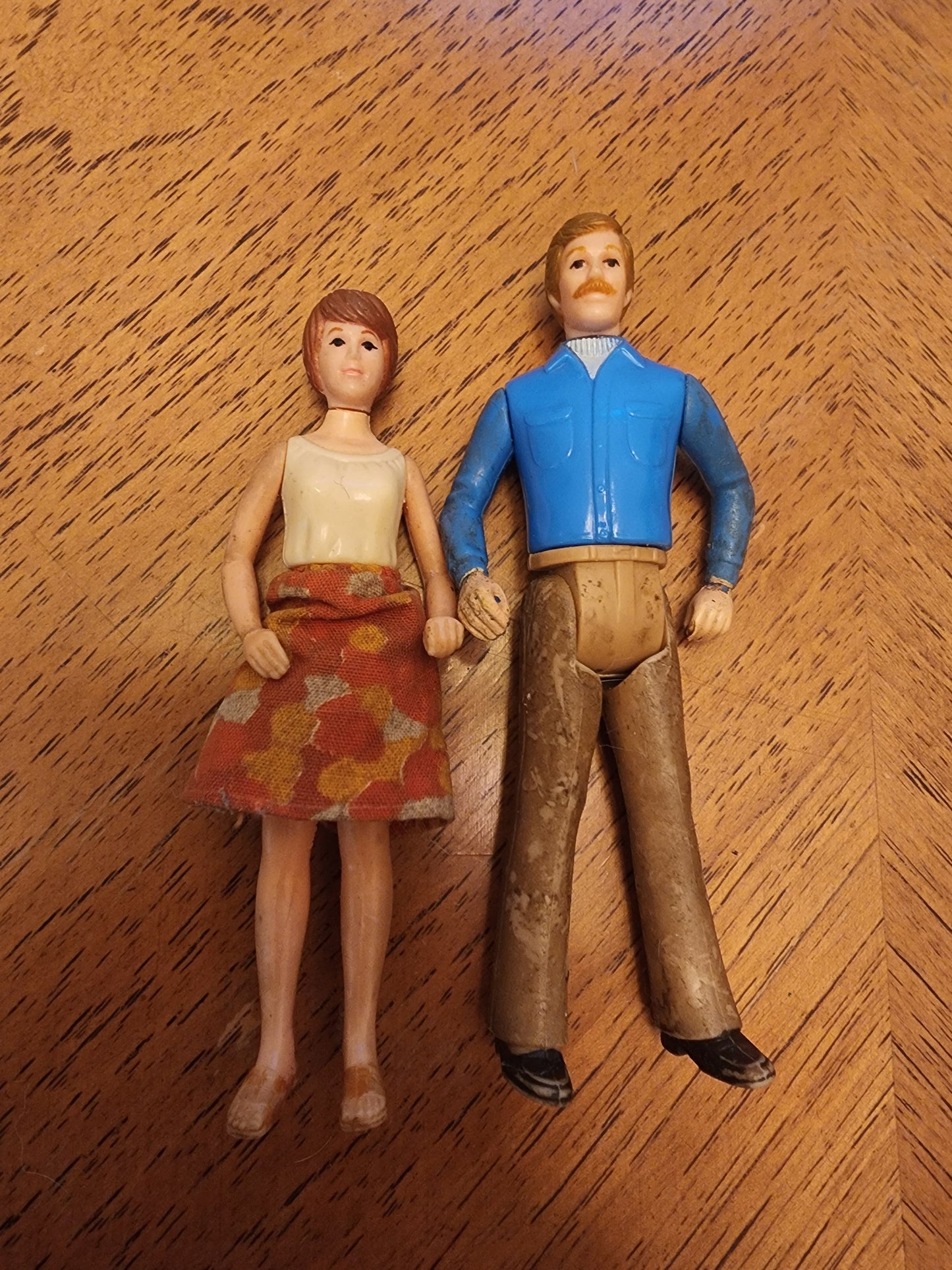 70s Tommy Brad Dollhouse Family  Dad, & Mom