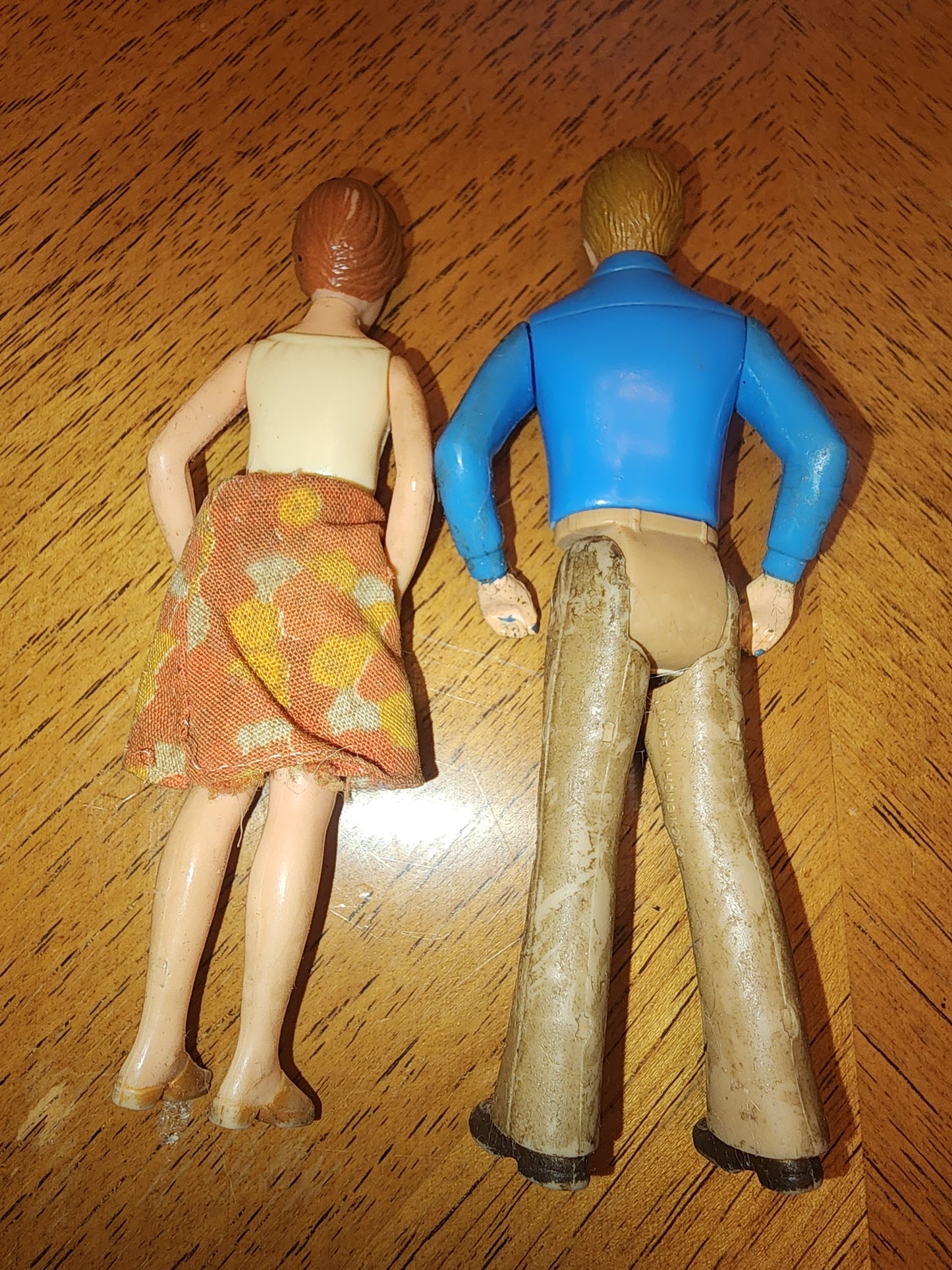 70s Tommy Brad Dollhouse Family  Dad, & Mom