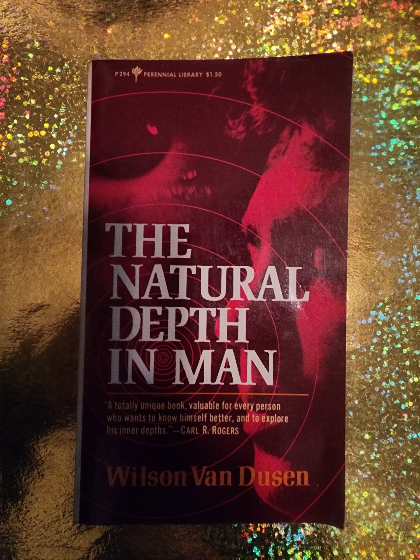 The natural depth in man paperback Book by Van Dusen Wilson 1972