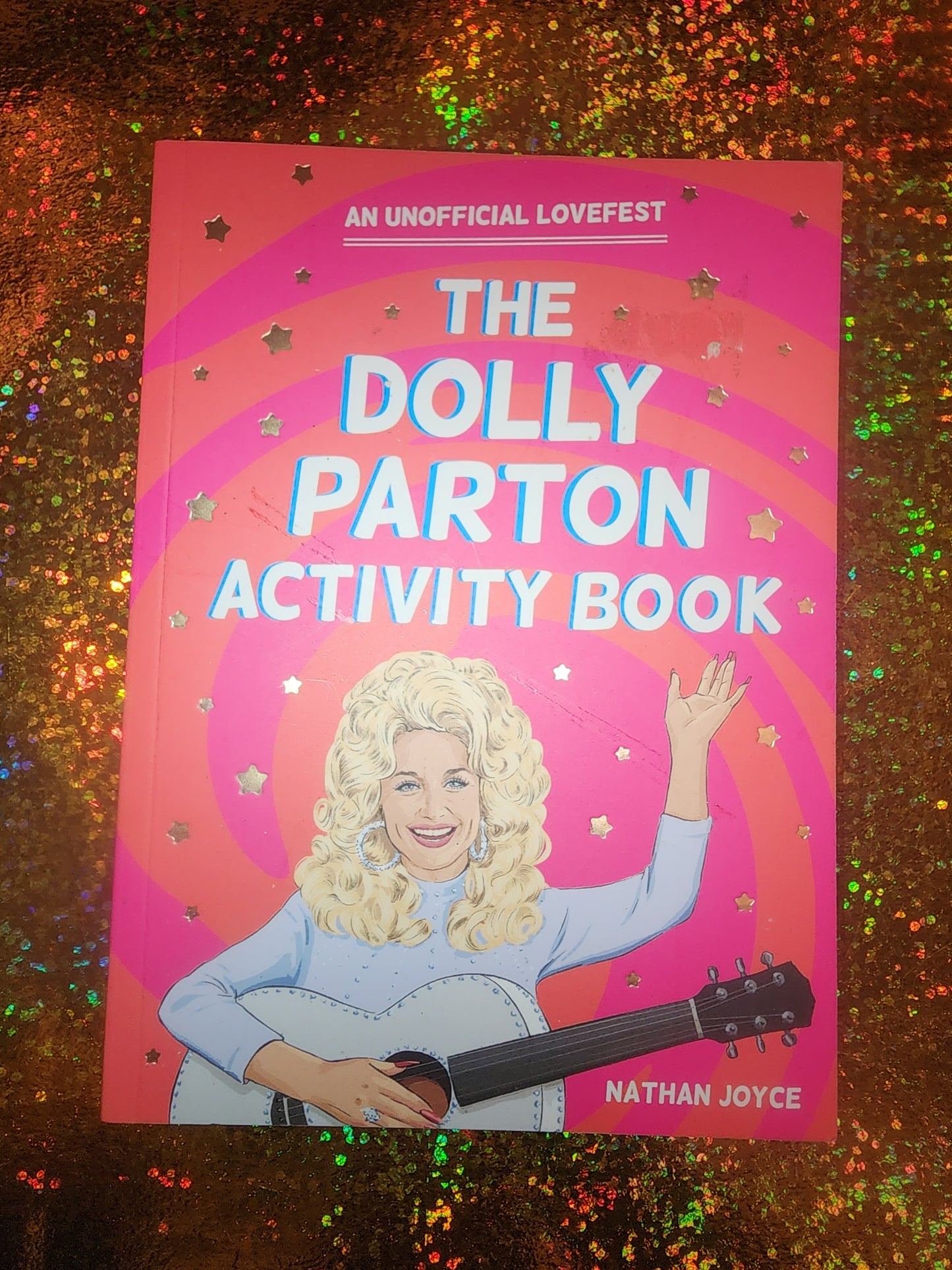 The Dolly Parton Activity Book: An Unofficial Lovefest paperback activity Book