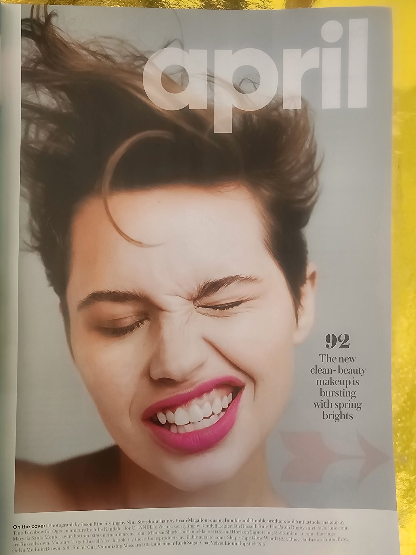 April 2020 issue Shape Magazine Keri Russell #218 Eat for Vibrant Health