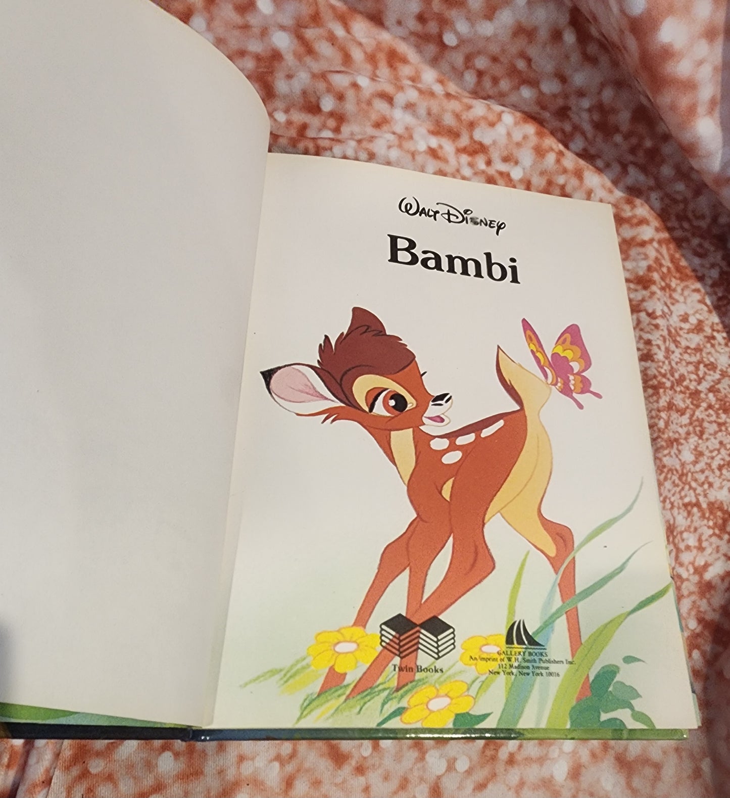 Walt Disney Bambi HB book 1989