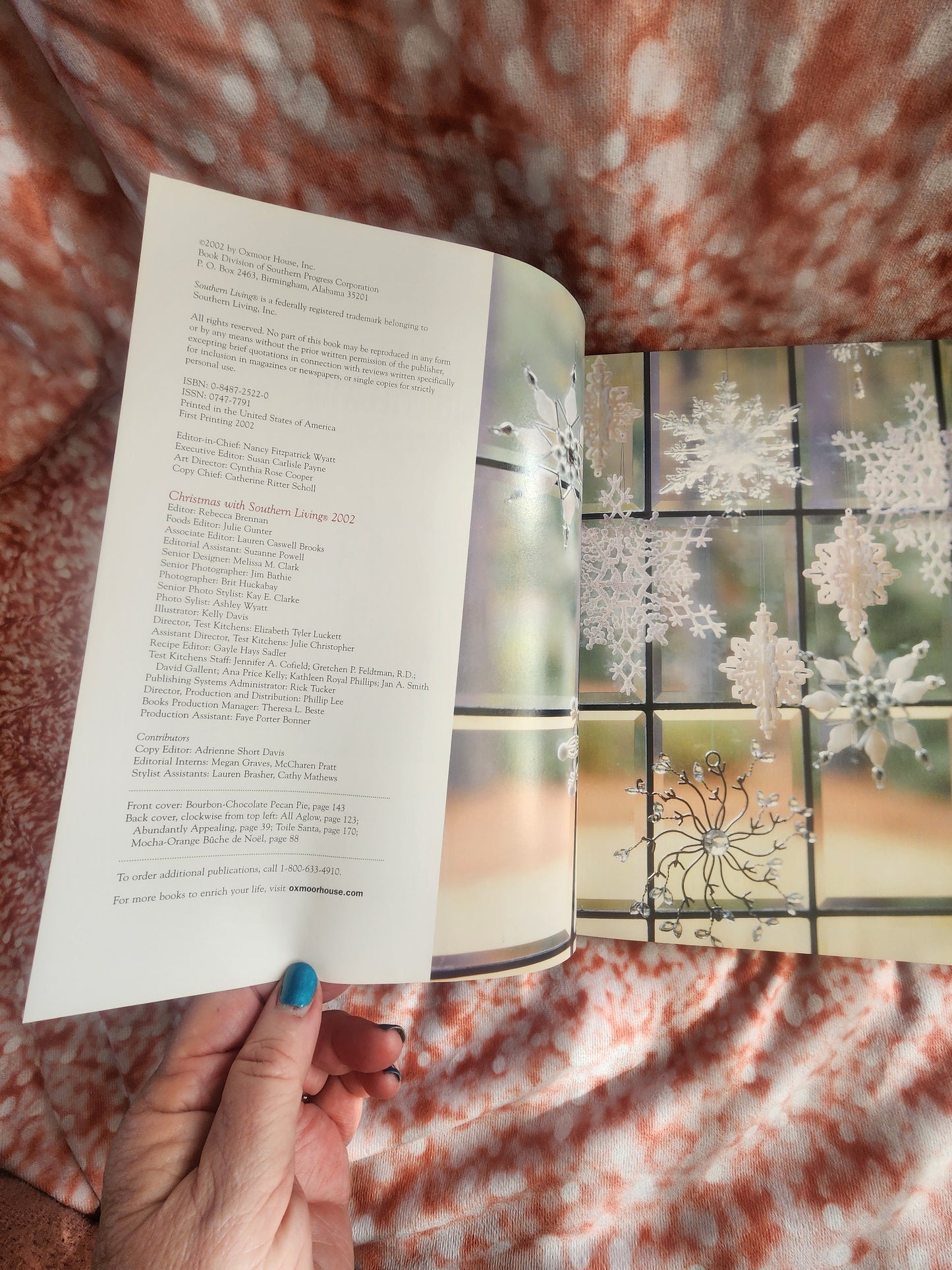 Christmas with Southern Living 2002 Festive Holiday Hardback Cookbook