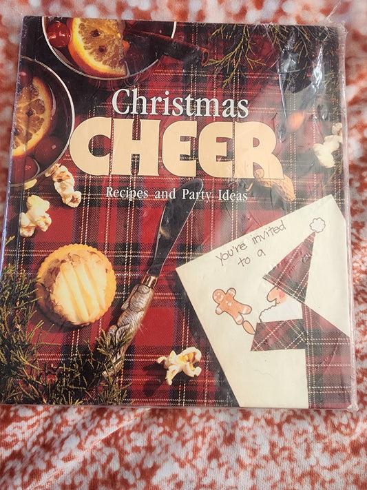 Christmas Cheer Recipes and Party Ideas Leisure Arts Vintage 1993 Cookbook