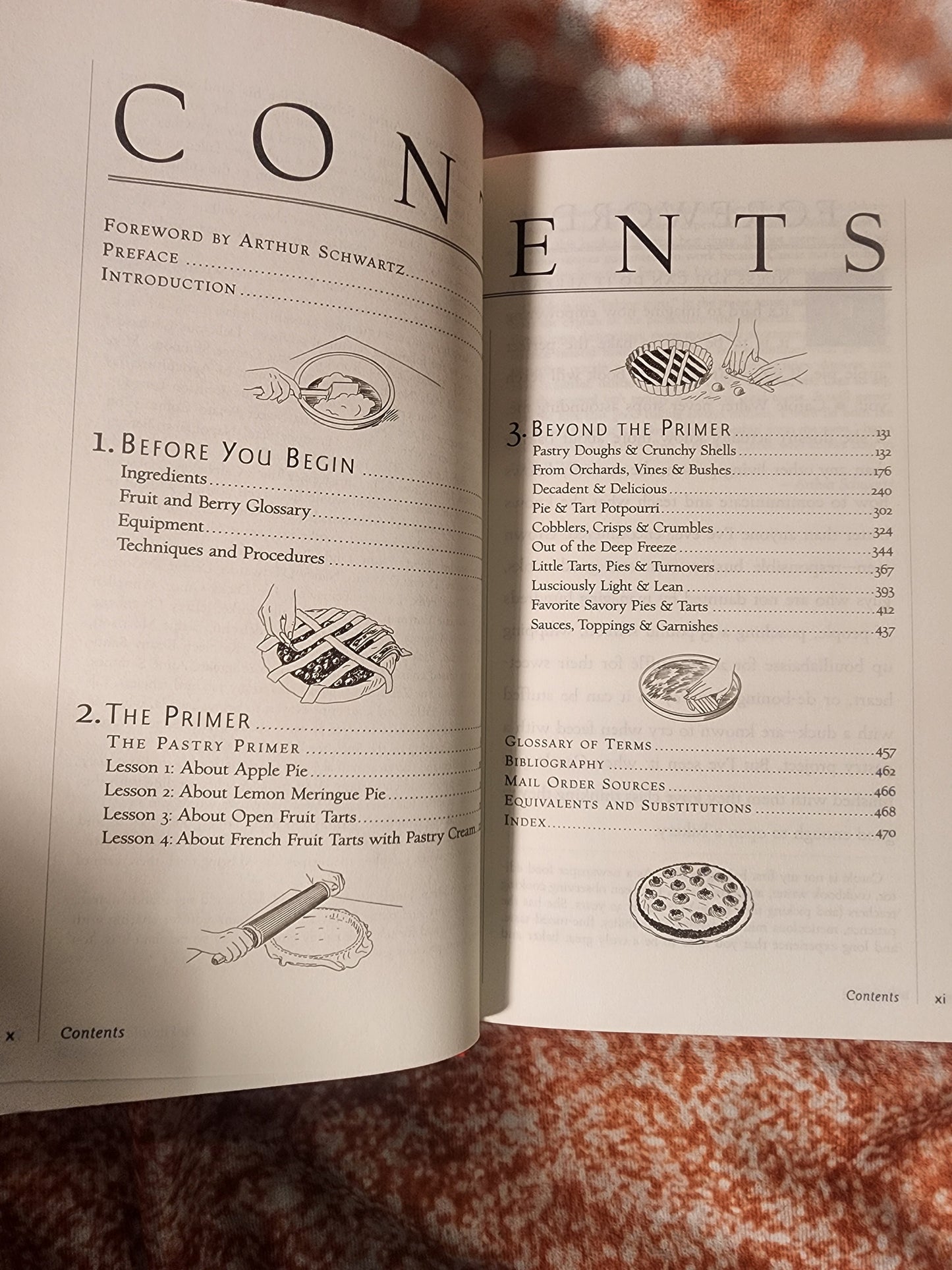 Great Pies & Tarts Carole Walter & Arthur Schwartz Cookbook