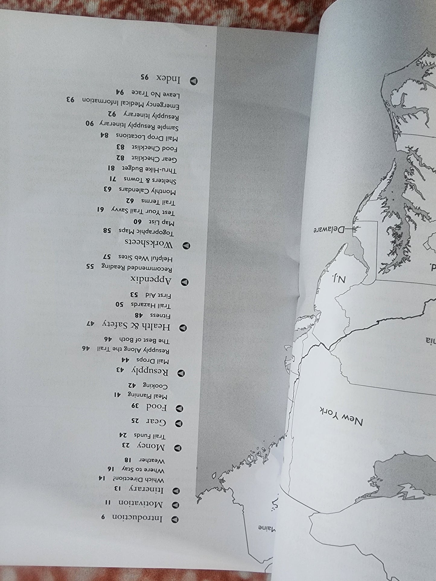 Appalachian Trail Thru-Hike Planner Maine to Georgia pb book