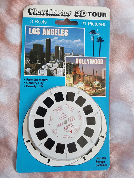 Los Angeles & Hollywood 3 reels sealed for View-Master