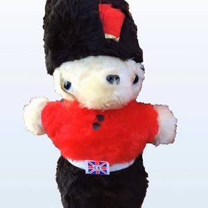 Vintage British Soldier Bear Buckingham palace 17"