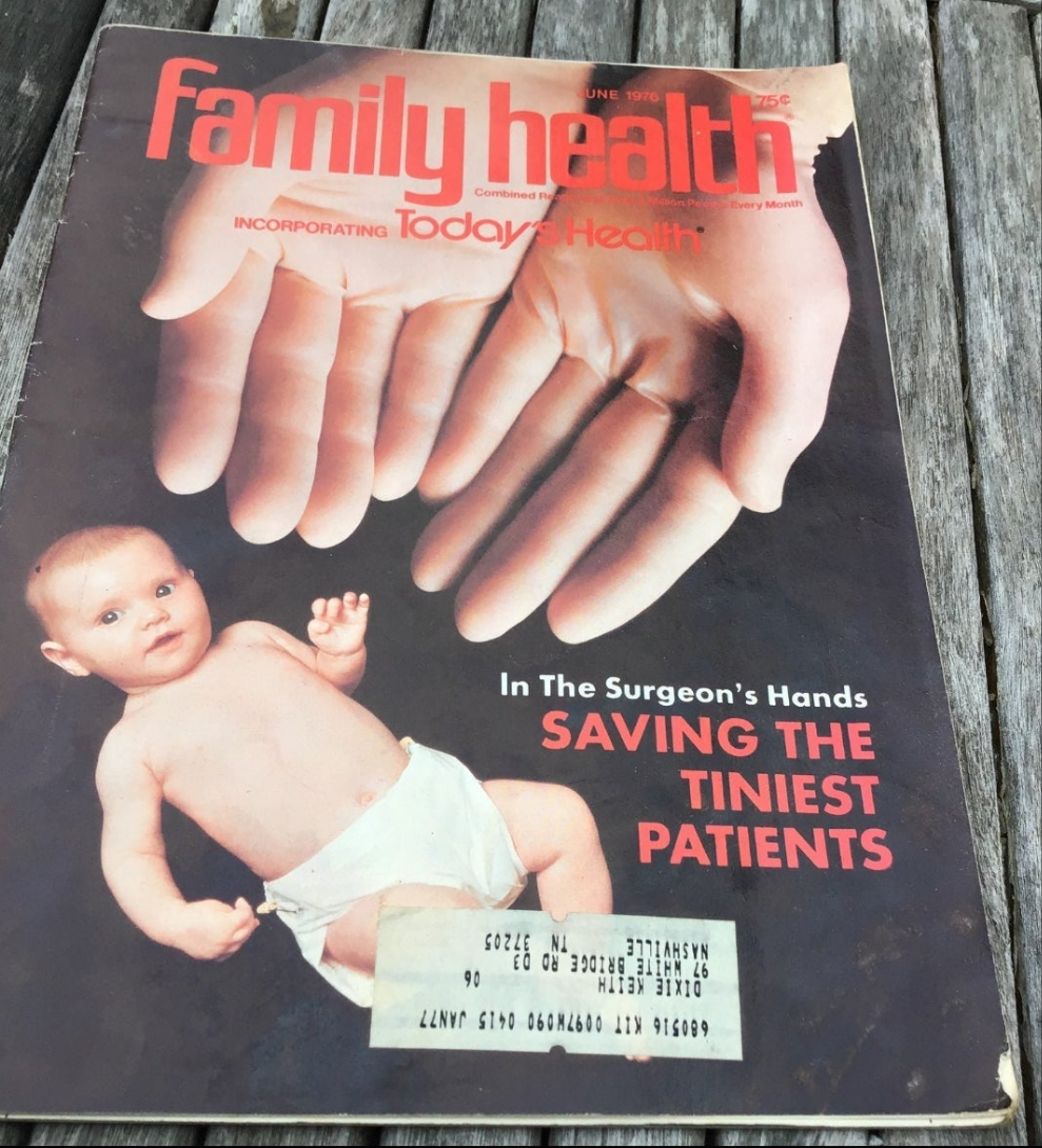 Vintage Family Health Magazines - August & June 1976 Pediatrics issue, Saving Babies