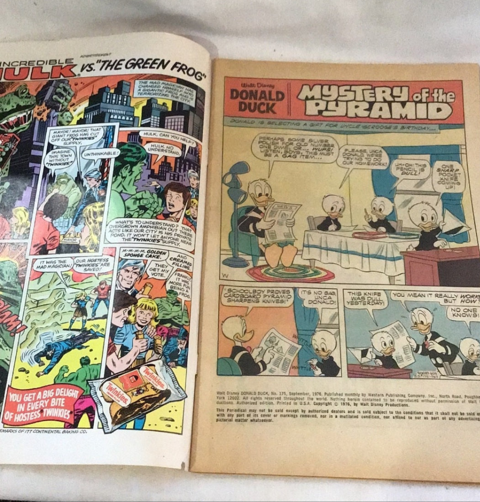 Gold Key Comic Walt Disney Donald Duck Plumber No. 175 copyright 1976
