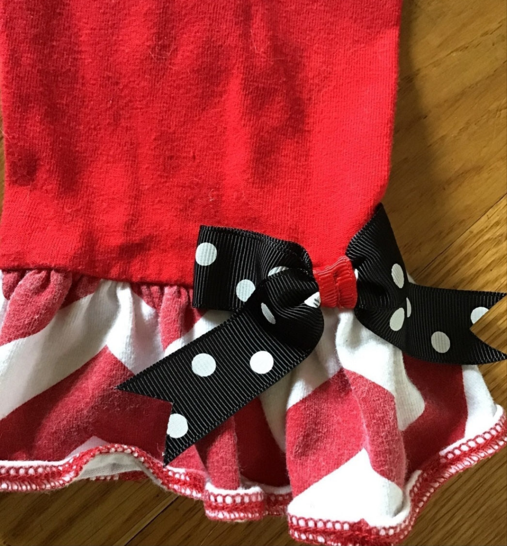 Rare Editions Girls Red and white pants 4th July  6X