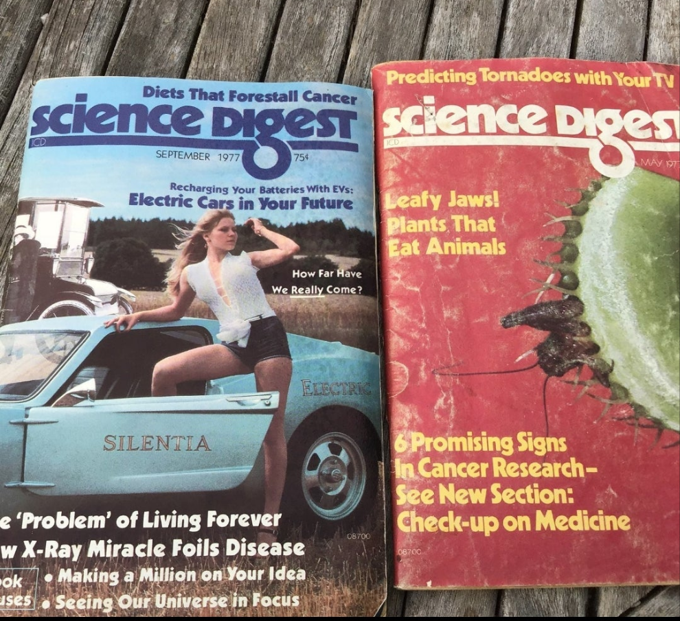 4 Science Digest books 1977 & 1978