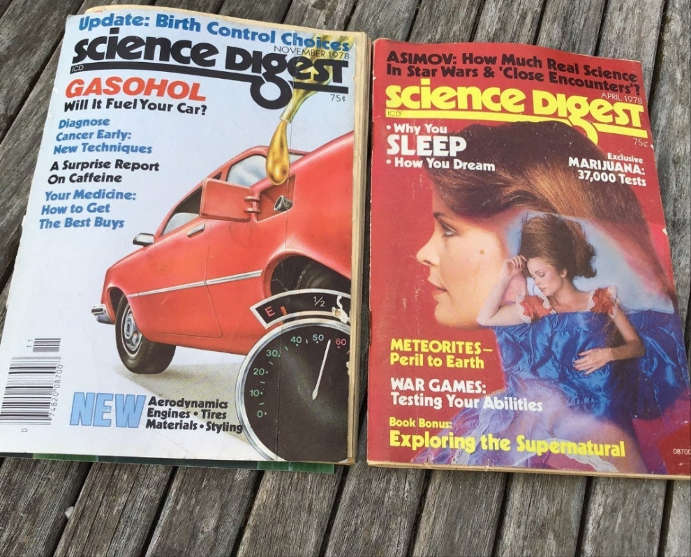 4 Science Digest books 1977 & 1978