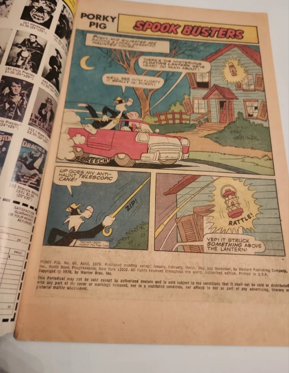 Gold Key Porky Pig #66 1976 #42 1972 Gold Key