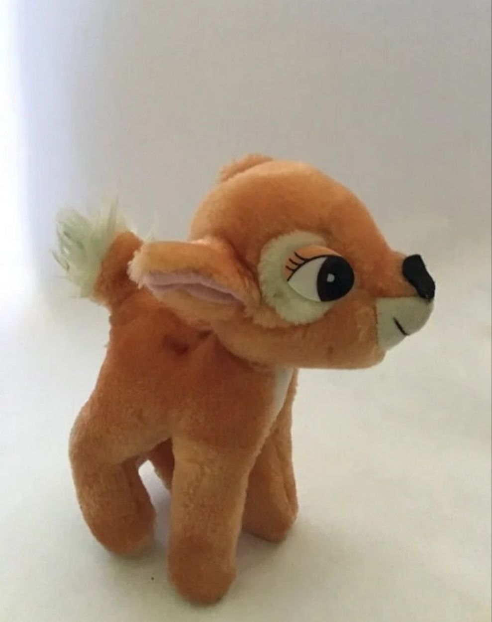 Vintage 2 Walt Disney 7” Bambi Plush Doll