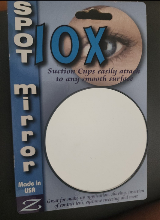 Zadro 3.5-Inch Dia Non-Lighted Purse Mirror Compact Mirror Hand mirror