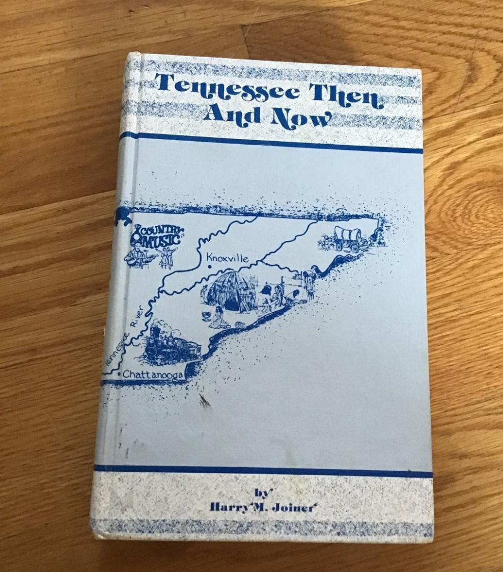 Tennessee Then and Now signed by author
