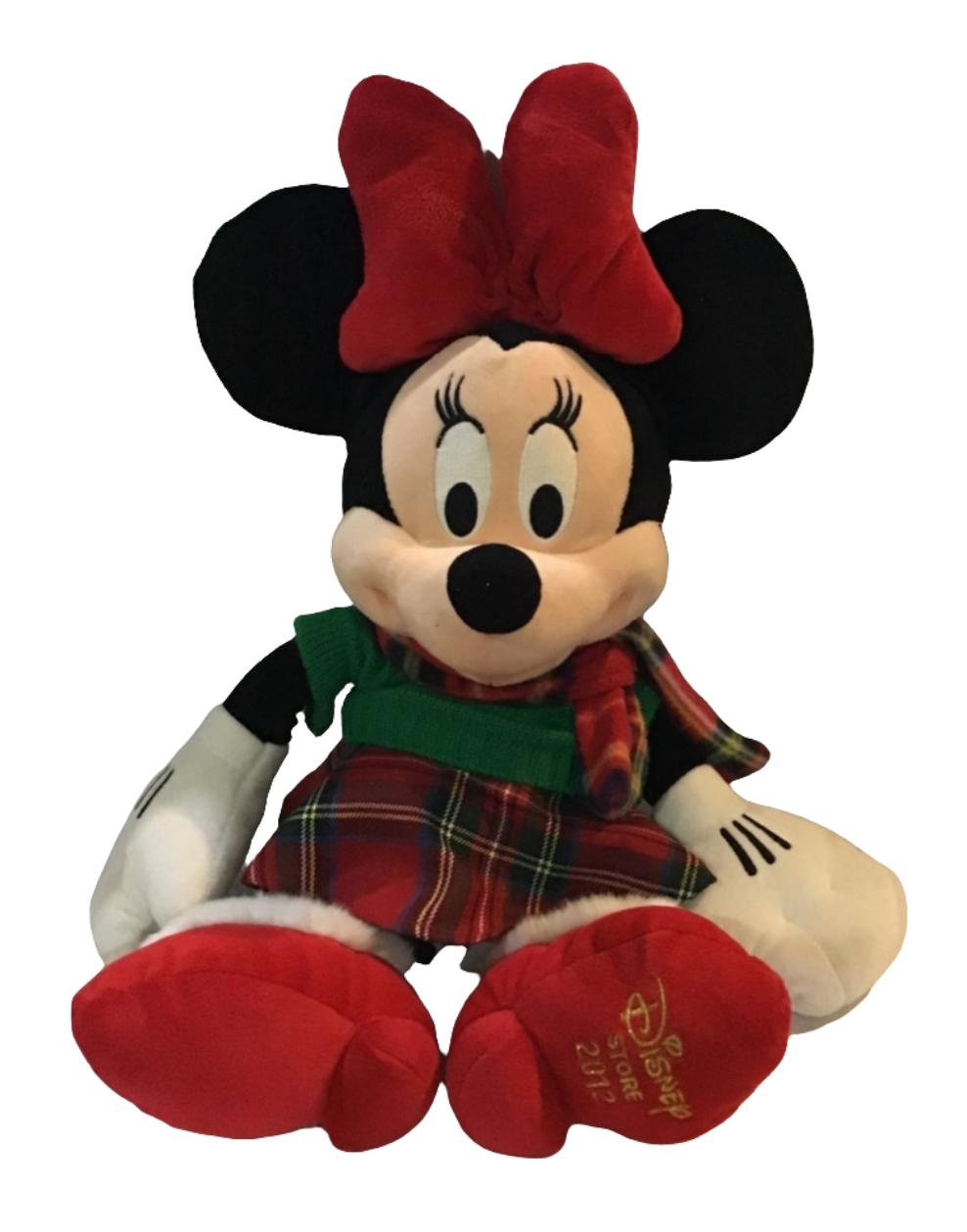 Minnie Mouse 2012 Christmas Plush 18" Doll