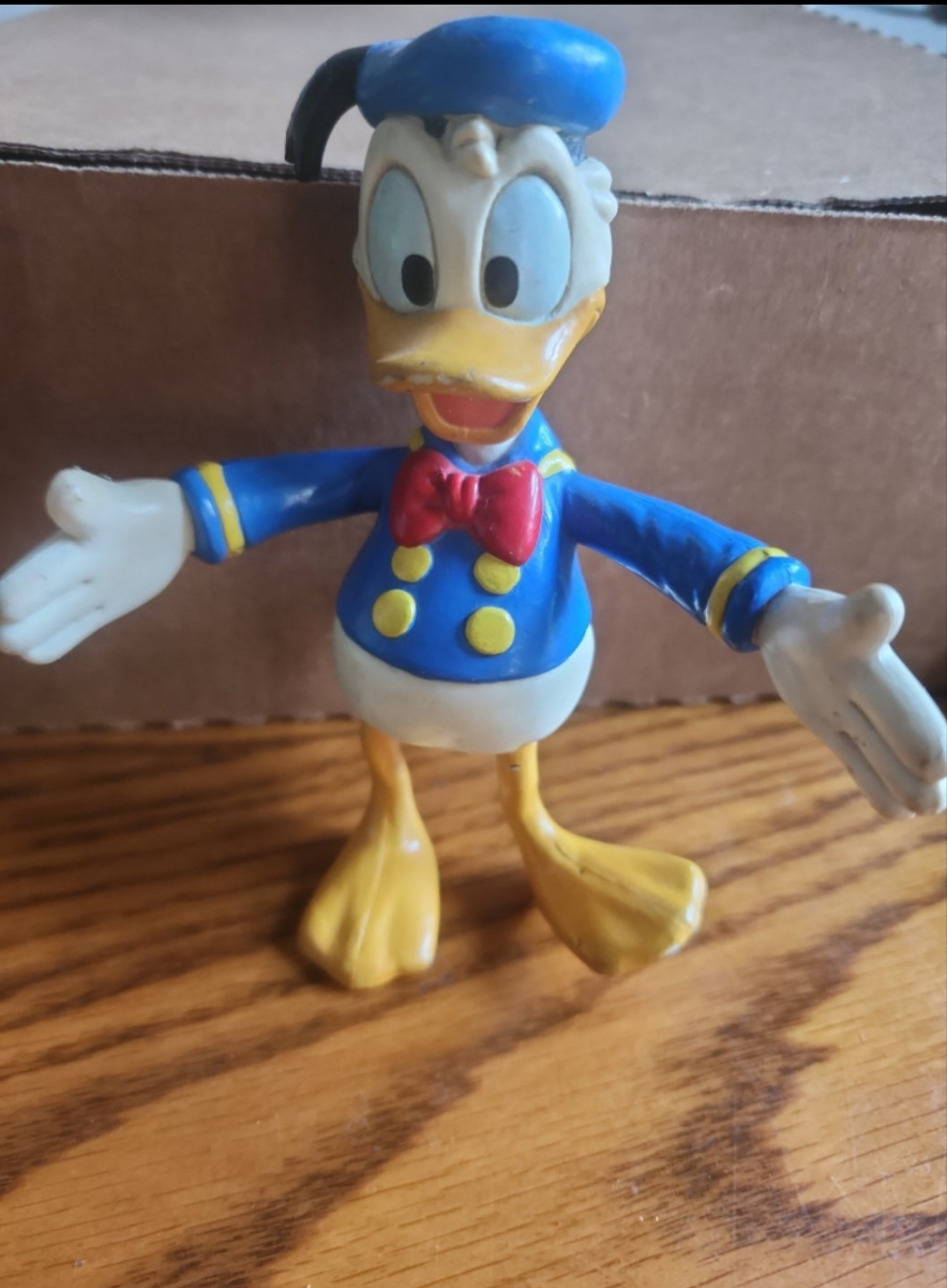 Vintage Disney Donald Duck Bendables Figure by Applause