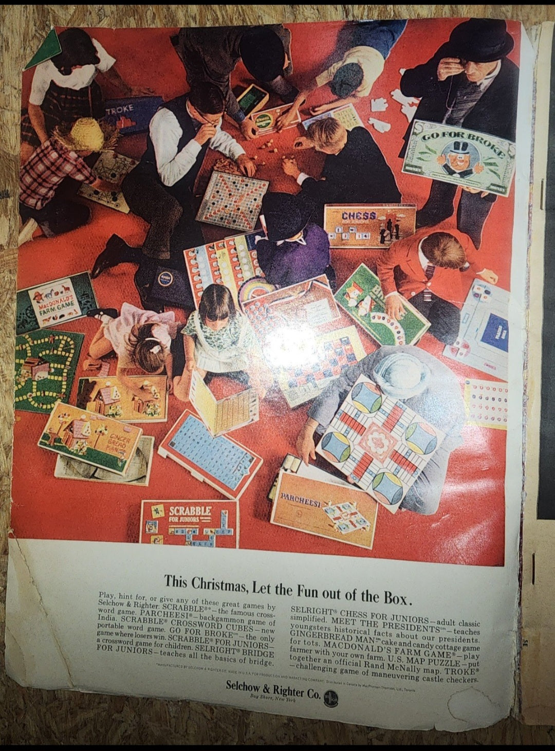 Vintage Family Circle Magazine - December 1965