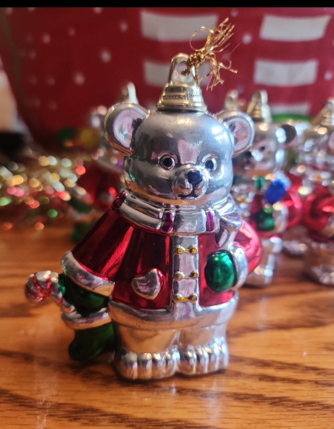 7 Festive Bear Christmas Ornaments