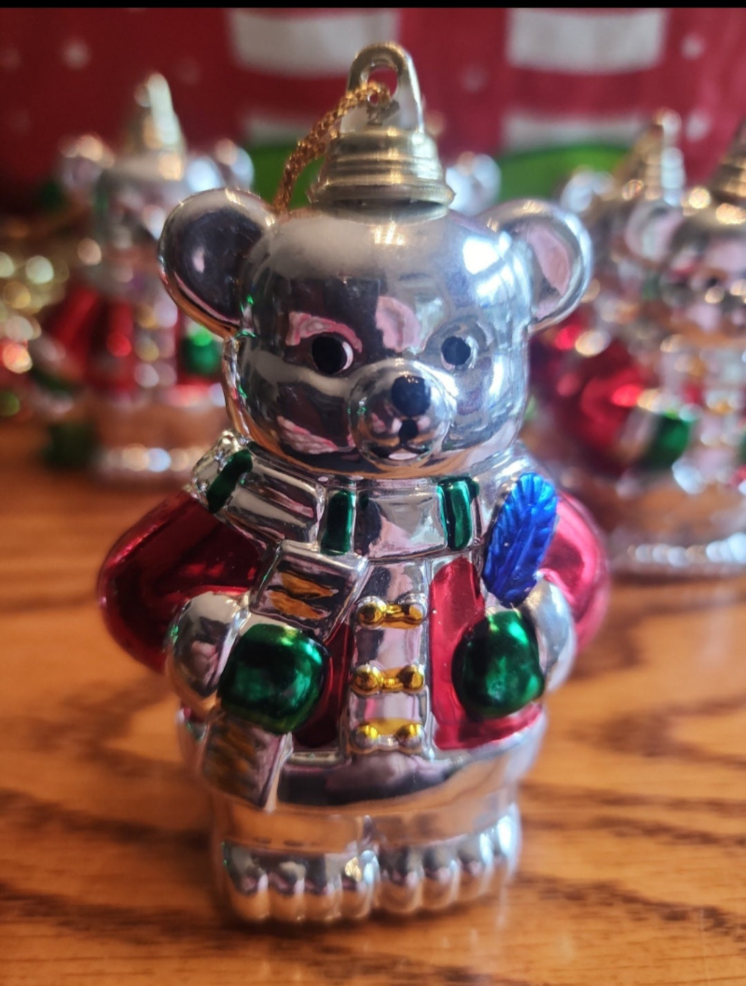 7 Festive Bear Christmas Ornaments